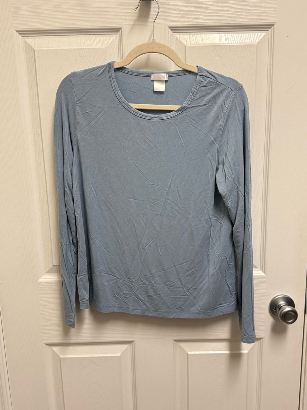 Lake Pajamas Light Blue Long-Sleeve Pajama Top